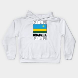 Flag of Rwanda Kids Hoodie